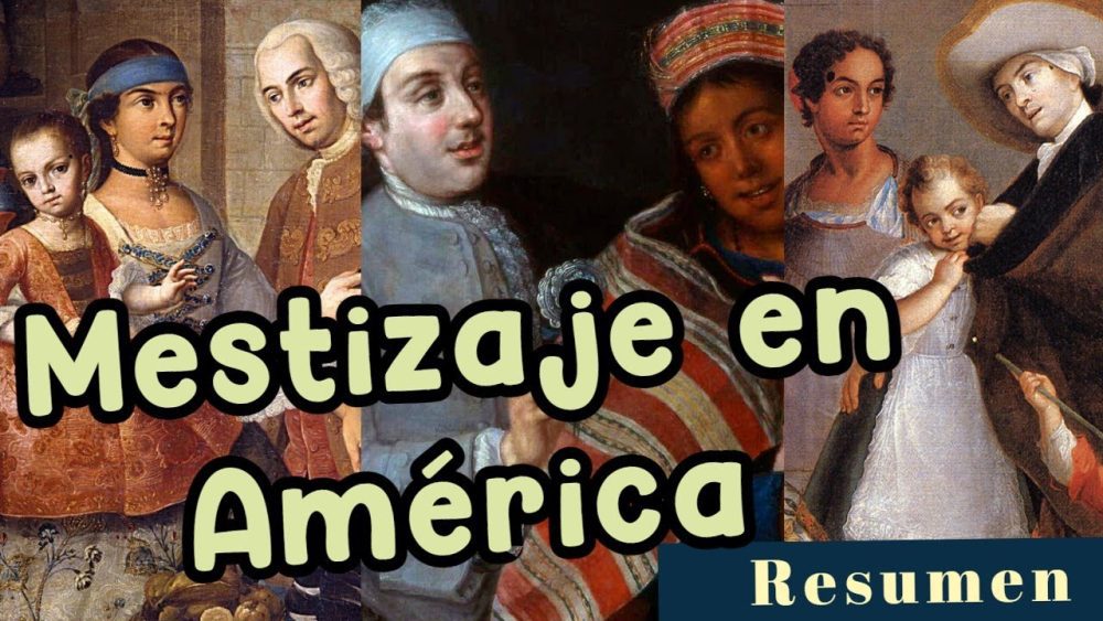 Que Origino El Mestizaje Segun Los Libros De Historia
