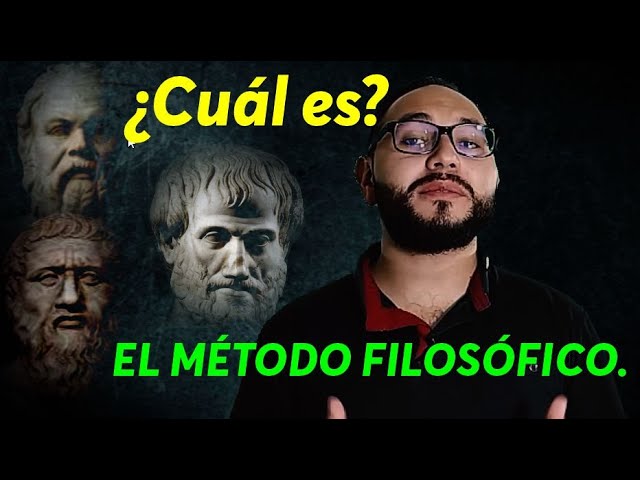 La filosofía y su método
