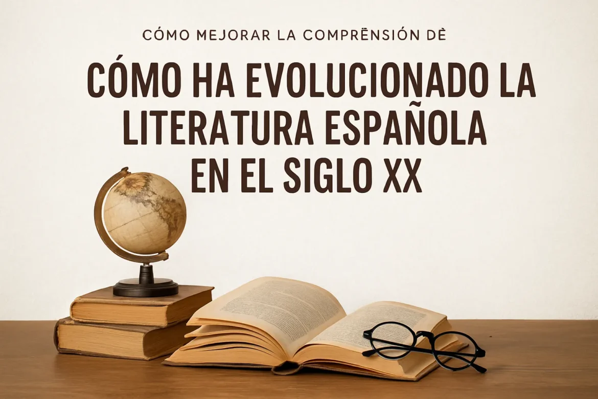 cómo mejorar la comprensión de Cómo ha evolucionado la literatura española en el siglo XX