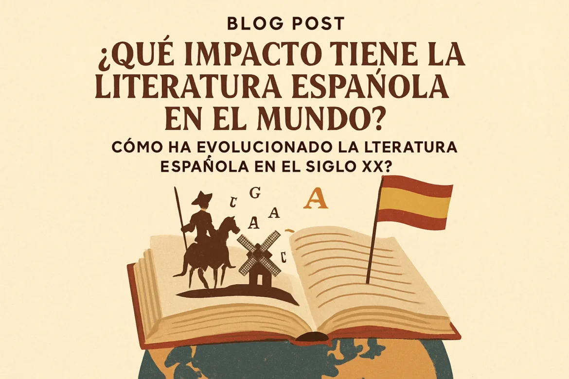 qué impacto tiene la literatura española en el mundo Cómo ha evolucionado la literatura española en el siglo XX