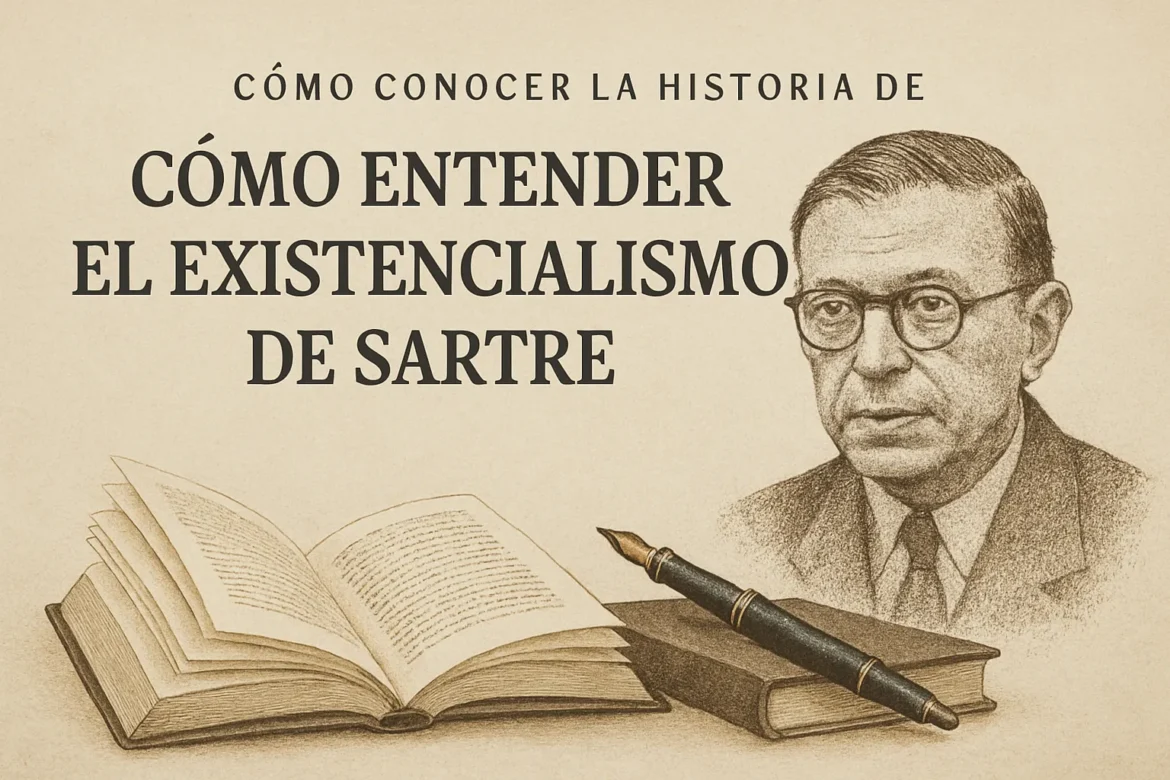 cómo conocer la historia de Cómo entender el existencialismo de Sartre