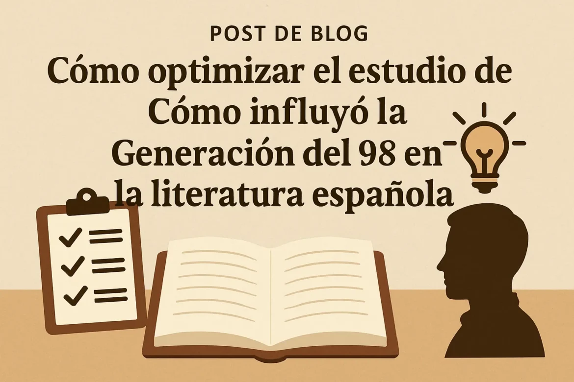 como-optimizar-el-estudio-de-Como-influyo-la-Generacion-del-98-en-la-literatura-espanola | CTB News cómo optimizar el estudio de Cómo influyó la Generación del 98 en la literatura española