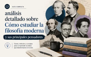 análisis detallado sobre Cómo estudiar la filosofía moderna y sus principales pensadores