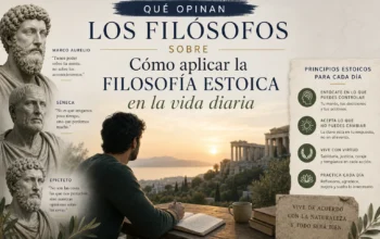 qué opinan los filósofos sobre Cómo aplicar la filosofía estoica en la vida diaria