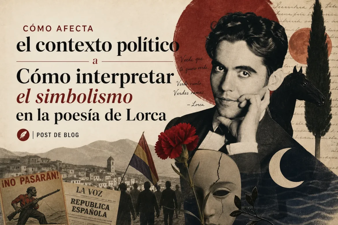 cómo afecta el contexto político a Cómo interpretar el simbolismo en la poesía de Lorca