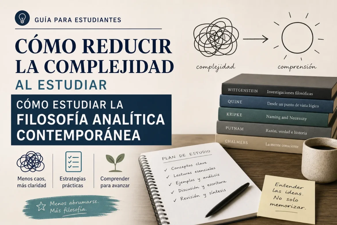 como-reducir-la-complejidad-al-estudiar-Como-estudiar-la-filosofia-analitica-contemporanea | CTB News cómo reducir la complejidad al estudiar Cómo estudiar la filosofía analítica contemporánea