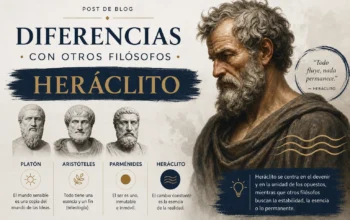 diferencias con otros filósofos Heráclito