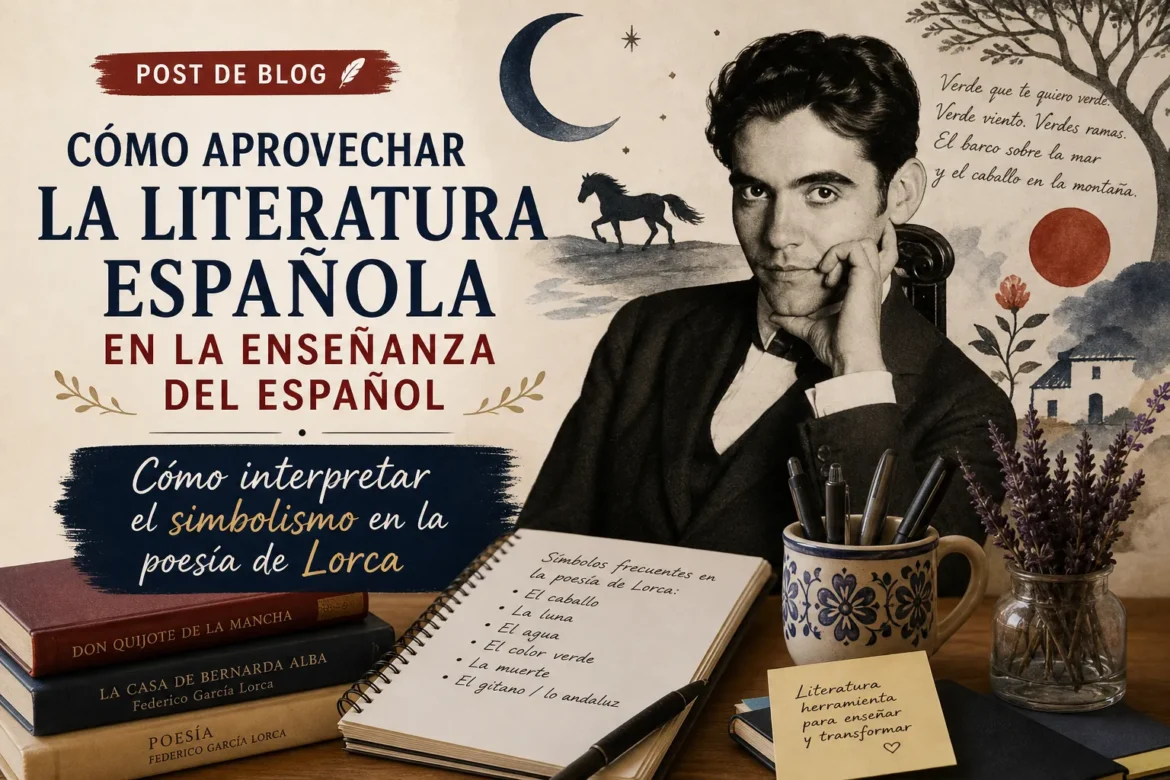 cómo aprovechar la literatura española en la enseñanza del español Cómo interpretar el simbolismo en la poesía de Lorca