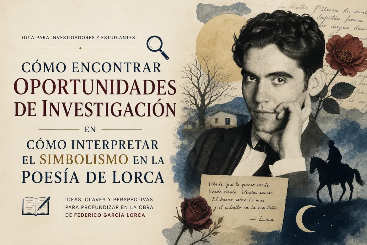 cómo encontrar oportunidades de investigación en Cómo interpretar el simbolismo en la poesía de Lorca