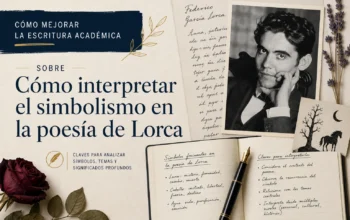 cómo mejorar la escritura académica sobre Cómo interpretar el simbolismo en la poesía de Lorca