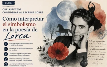 qué aspectos considerar al escribir sobre Cómo interpretar el simbolismo en la poesía de Lorca