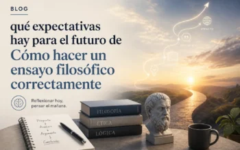 qué expectativas hay para el futuro de Cómo hacer un ensayo filosófico correctamente