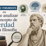 tipos de pensamiento en Cómo analizar el concepto de verdad en la filosofía